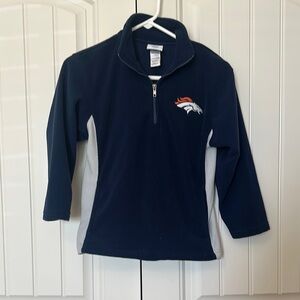 Kids Broncos 1:4 zip fleece